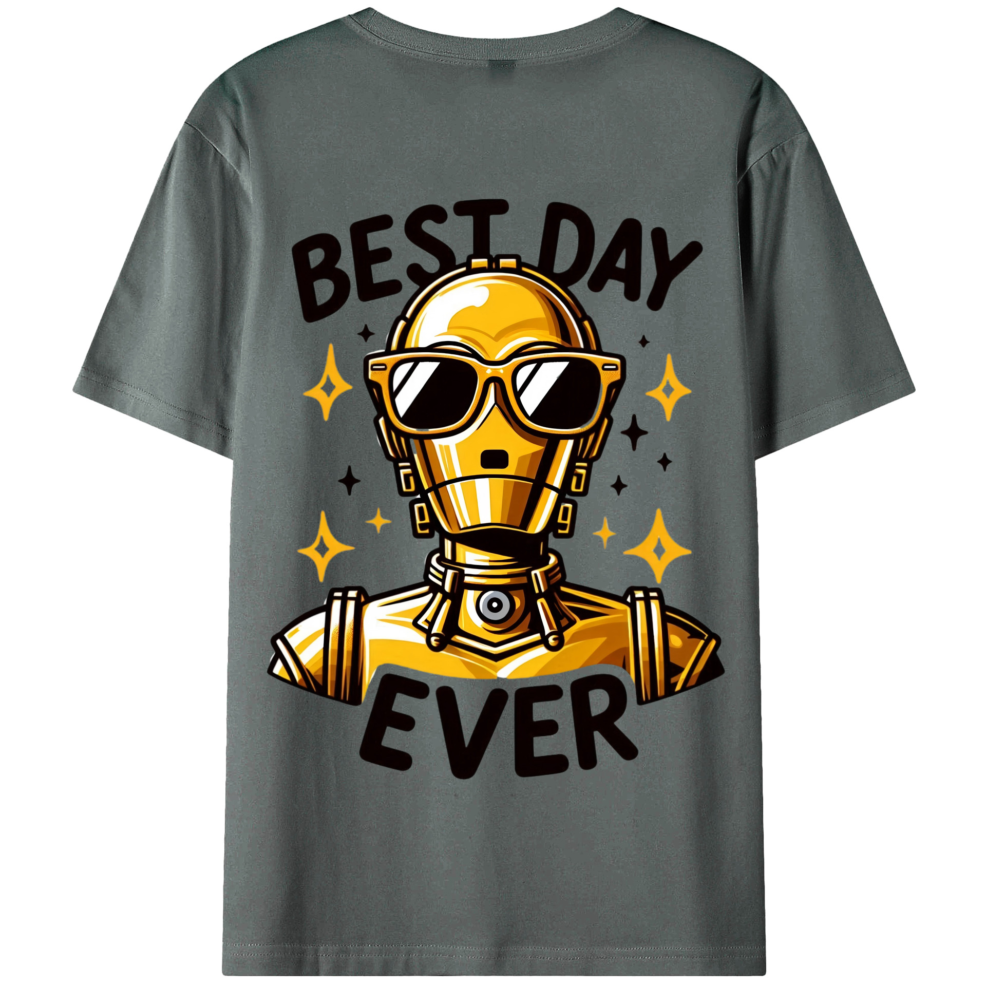 （画像用） スター・ウォーズ Star Wars 綿100％半袖Tシャツ（背面プリント）
